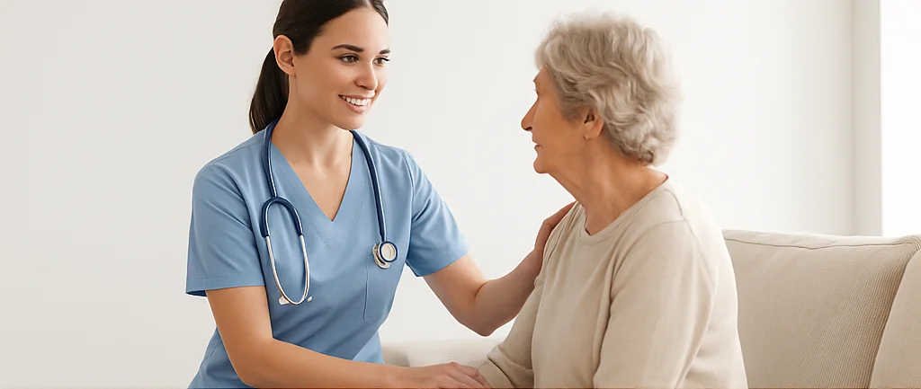 Atención de enfermería a domicilio